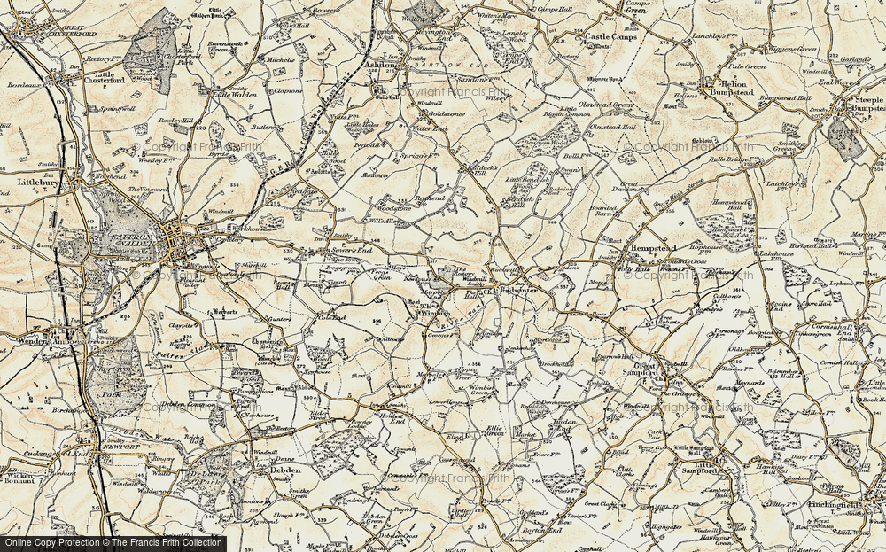 Old Map of Maple End, 1898-1901 in 1898-1901