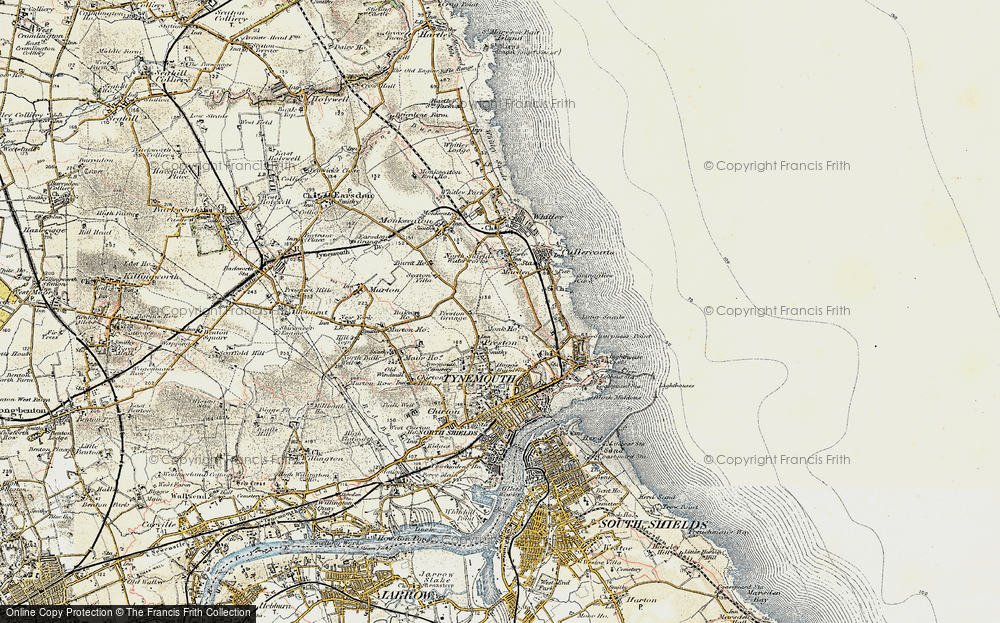 Old Map of Marden, 1901-1903 in 1901-1903