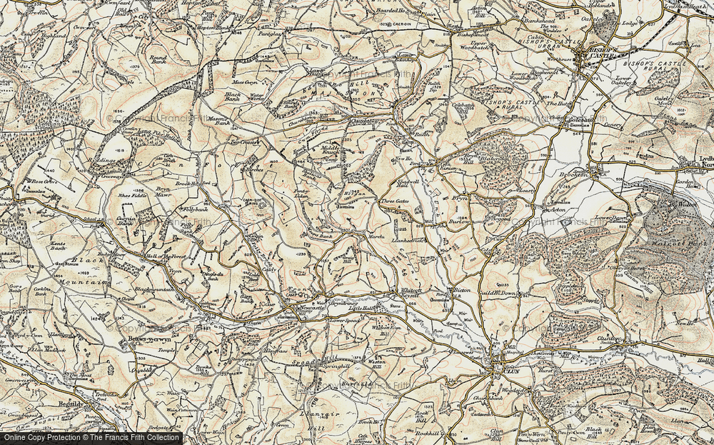 Old Map of Mardu, 1901-1903 in 1901-1903