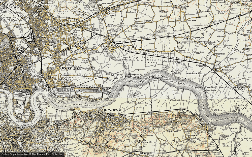 Old Map of Margaret, 1897-1902 in 1897-1902