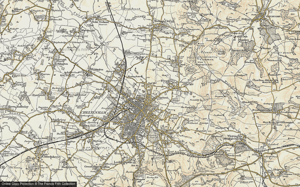 Old Map of Marle Hill, 1898-1900 in 1898-1900