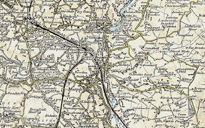 Old map of Brabyns Park in 1903