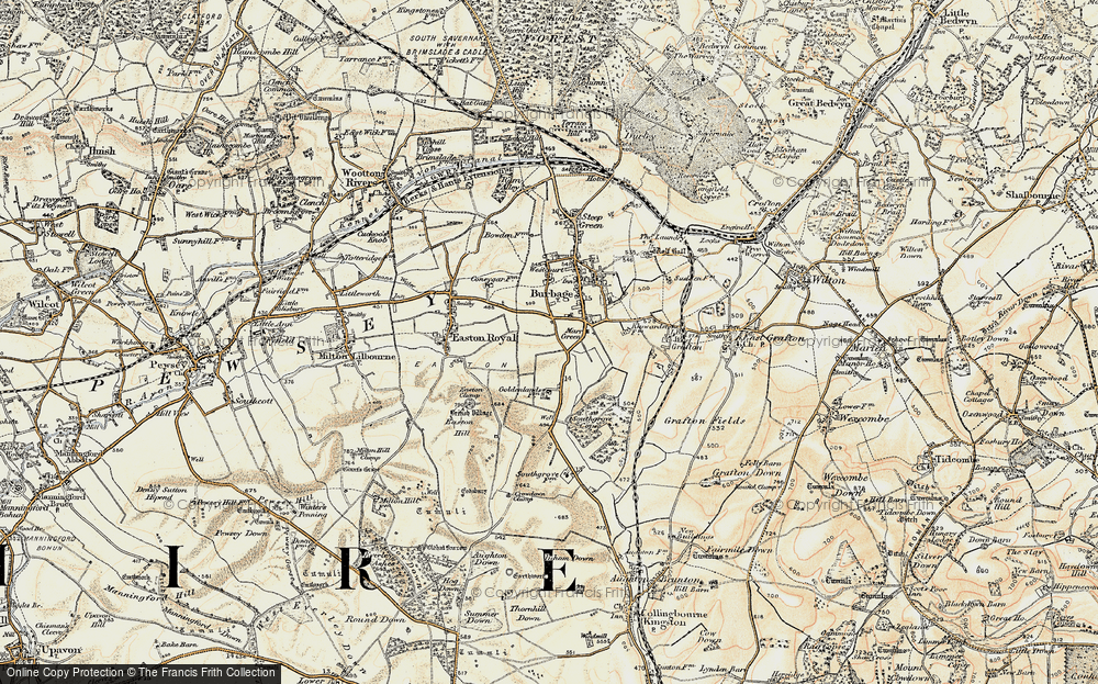 Old Map of Marr Green, 1897-1899 in 1897-1899