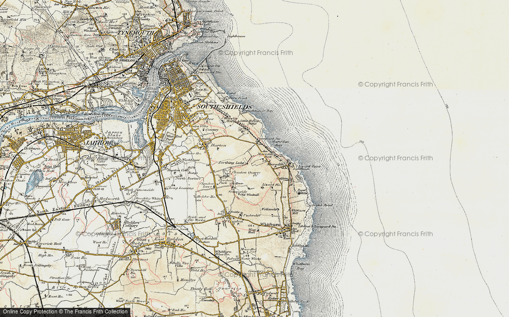 Old Map of Marsden, 1901-1904 in 1901-1904
