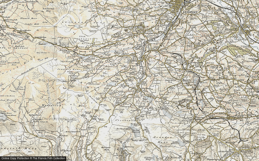 Old Map of Marsh, 1903-1904 in 1903-1904