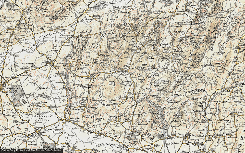Old Map of Marsh, The, 1902-1903 in 1902-1903