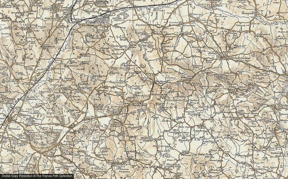 Old Map of Marshalsea, 1898-1899 in 1898-1899