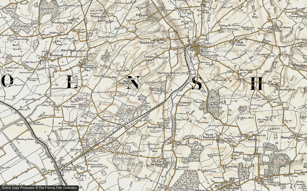 Old Map of Martin, 1902-1903 in 1902-1903