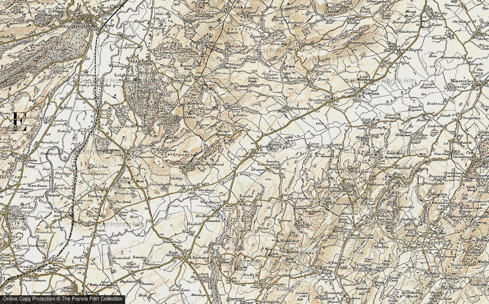 Old Map of Marton, 1902-1903 in 1902-1903