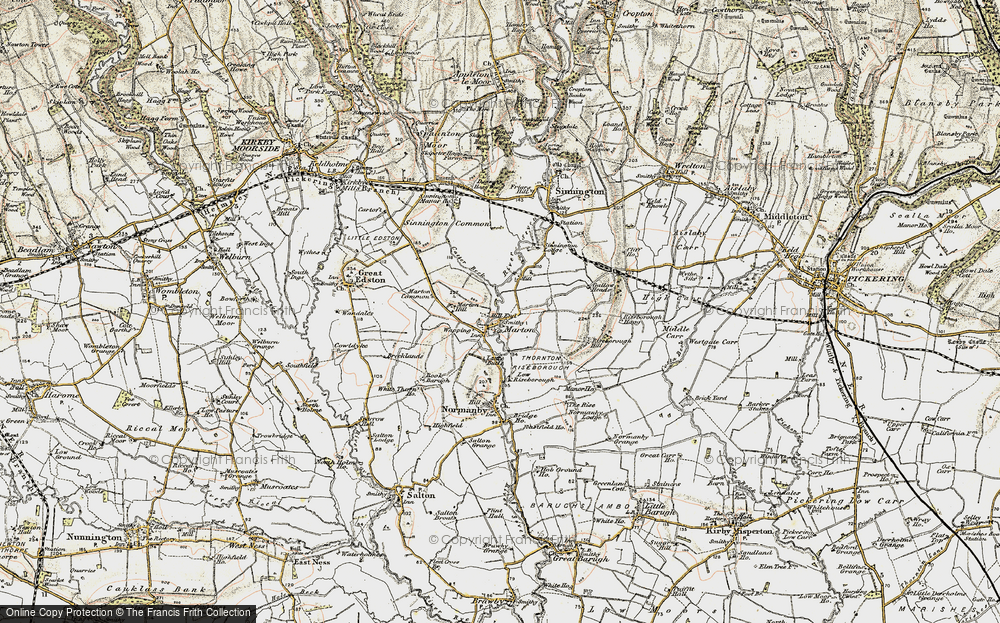 Old Map of Marton, 1903-1904 in 1903-1904