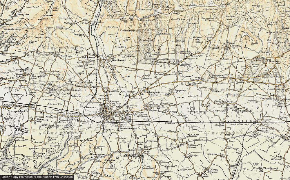 Old Map of Maudlin, 1897-1899 in 1897-1899