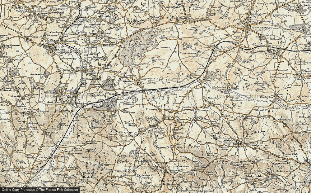 Old Map of Maudlin, 1898-1899 in 1898-1899