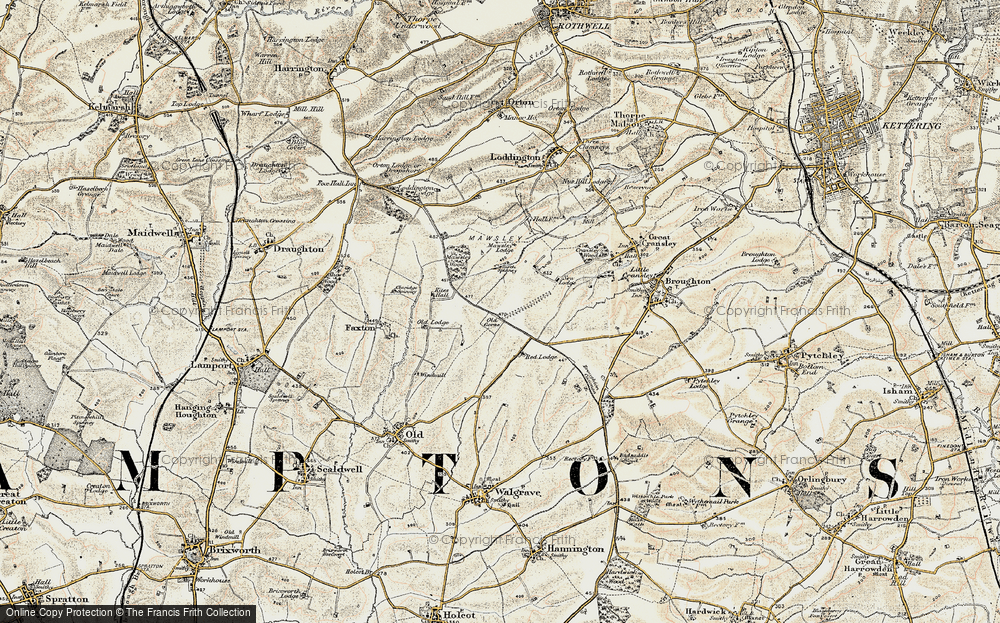 Mawsley Village, 1901-1902