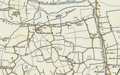 Old map of Mawson Green in 1903