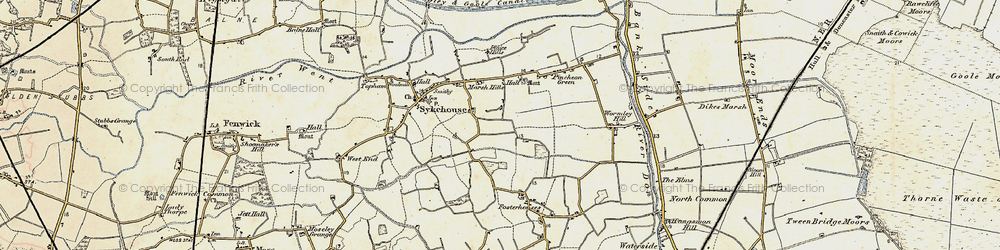 Old map of Mawson Green in 1903