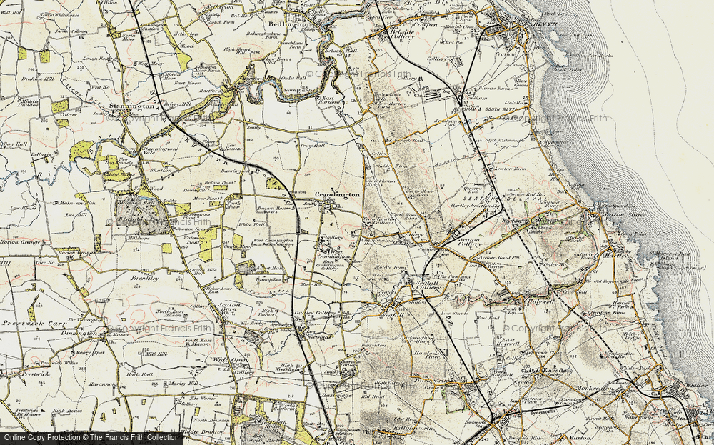 Old Map of Mayfield, 1901-1903 in 1901-1903