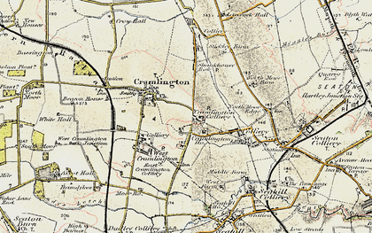 Old map of Mayfield in 1901-1903