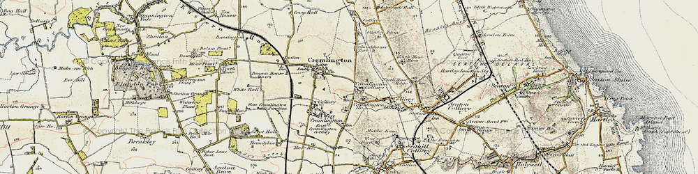 Old map of Mayfield in 1901-1903