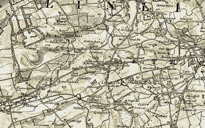 Old map of Mayfield in 1904