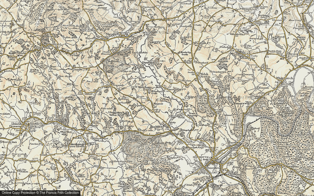 Old Map of Maypole, 1899-1900 in 1899-1900