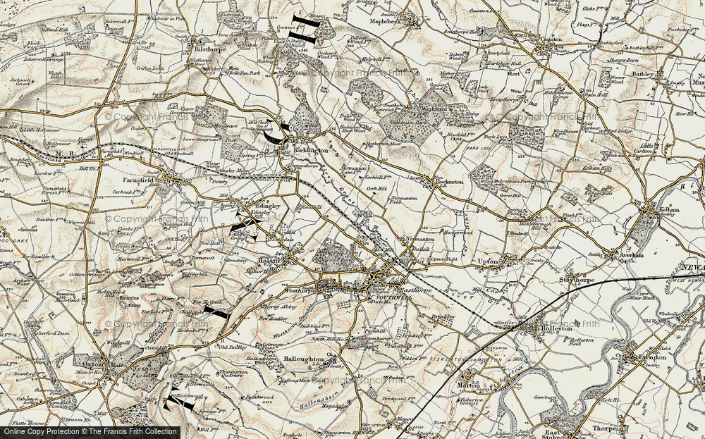 Old Map of Maythorne, 1902-1903 in 1902-1903