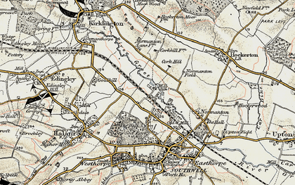 Old map of Maythorne in 1902-1903