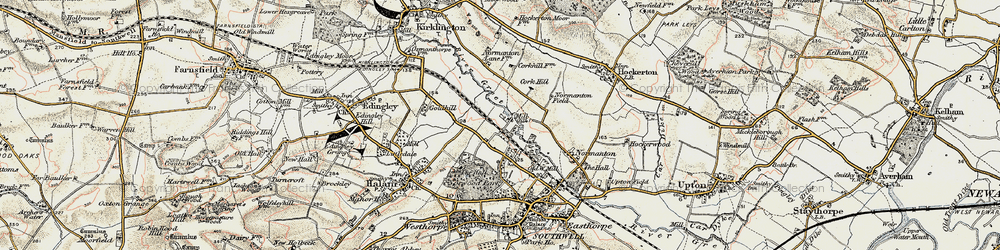 Old map of Maythorne in 1902-1903