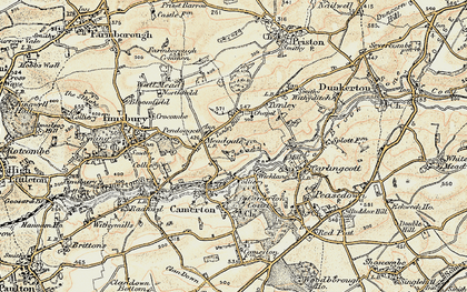 Old map of Meadgate in 1899