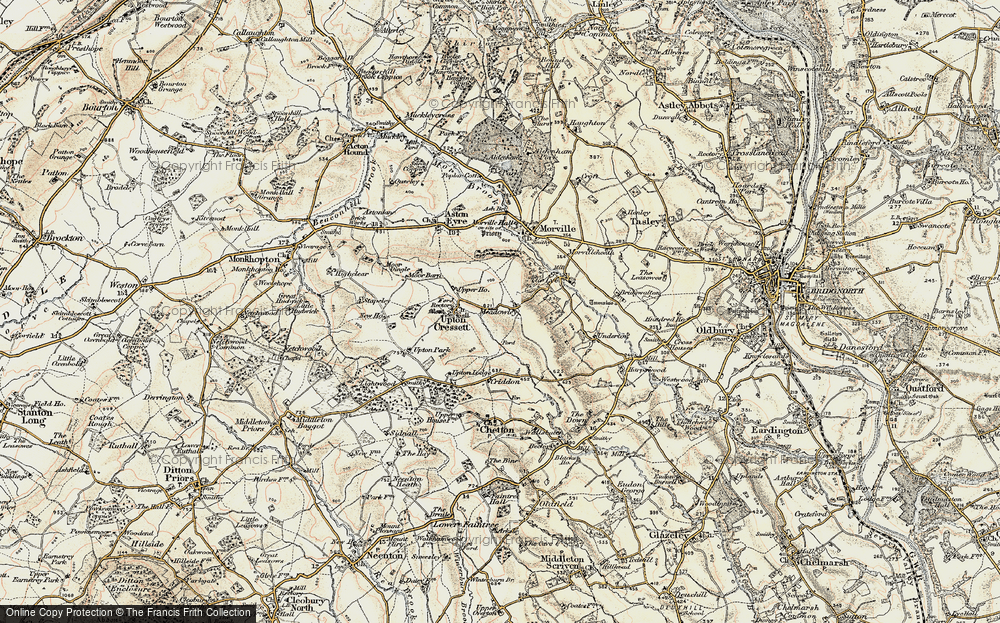 Old Map of Meadowley, 1902 in 1902