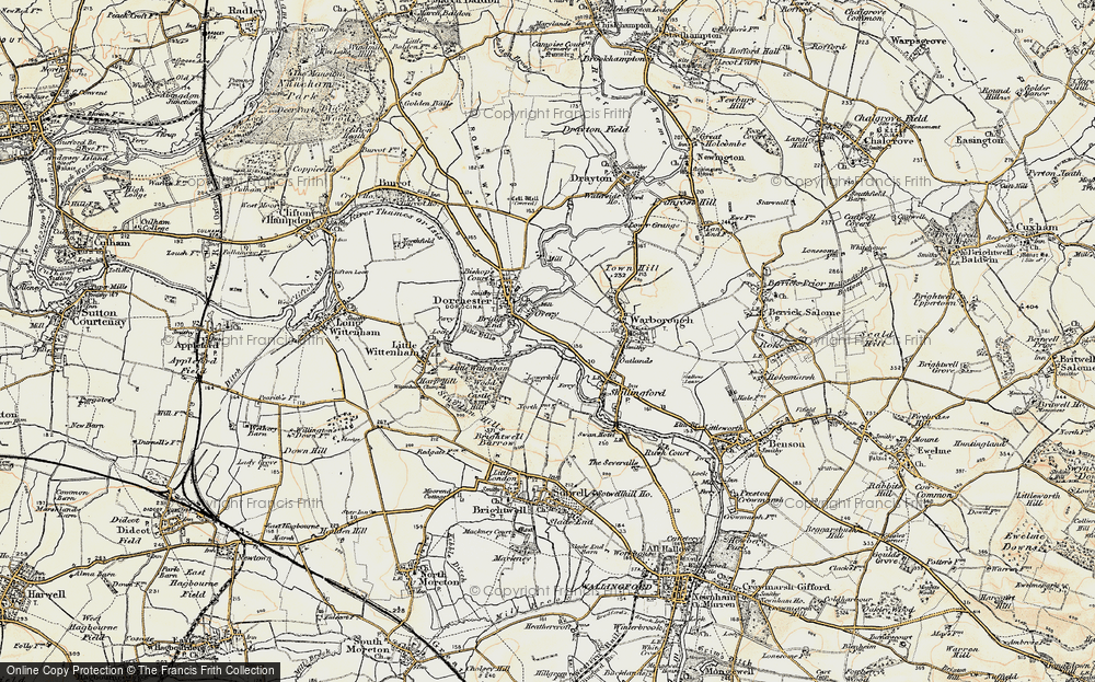 Old Map of Meadside, 1897-1898 in 1897-1898
