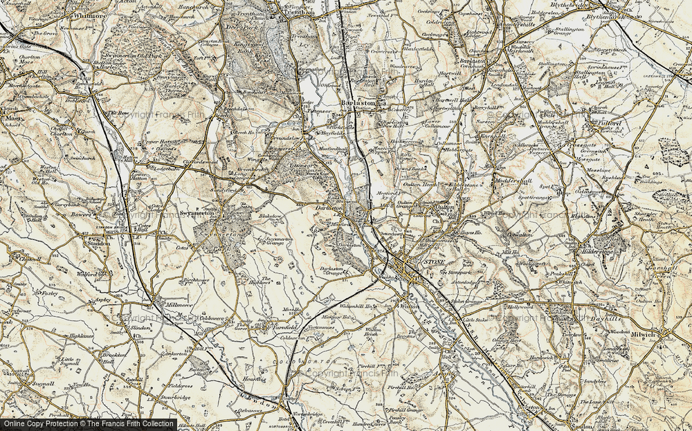 Old Map of Meaford, 1902 in 1902
