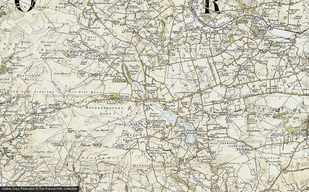 Old Map of Meagill, 1903-1904 in 1903-1904