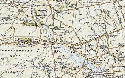 Old map of Meagill in 1903-1904