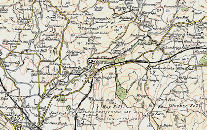 Old map of Benson Knott in 1903-1904