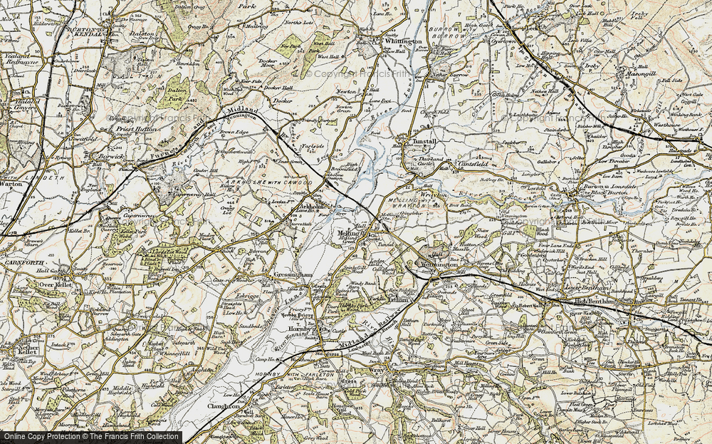 Old Map of Melling, 1903-1904 in 1903-1904