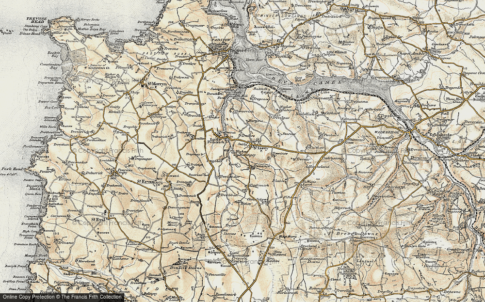 Old Map of Mellingey, 1900 in 1900