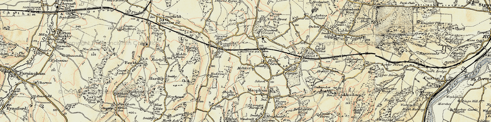 Meopham Station Photos Maps Books Memories   Meopham Station 1897 1898 Rnc778109 Letterbox Cutout 