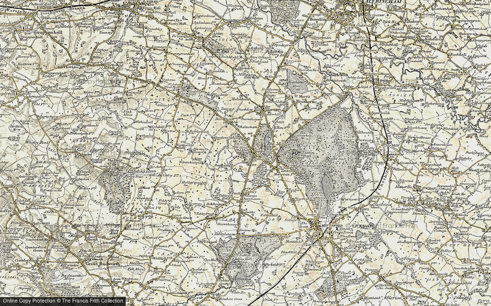 Old Map of Mere, 1902-1903 in 1902-1903