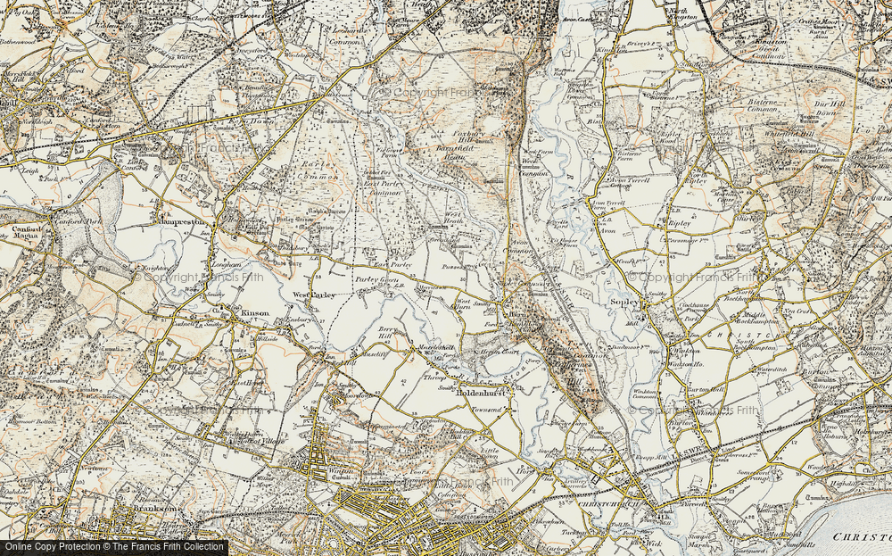 Old Map of Merritown, 1897-1909 in 1897-1909