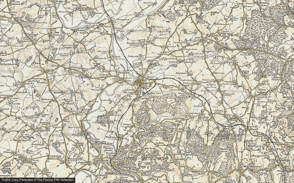 Old Map of Merrivale, 1899-1900 in 1899-1900