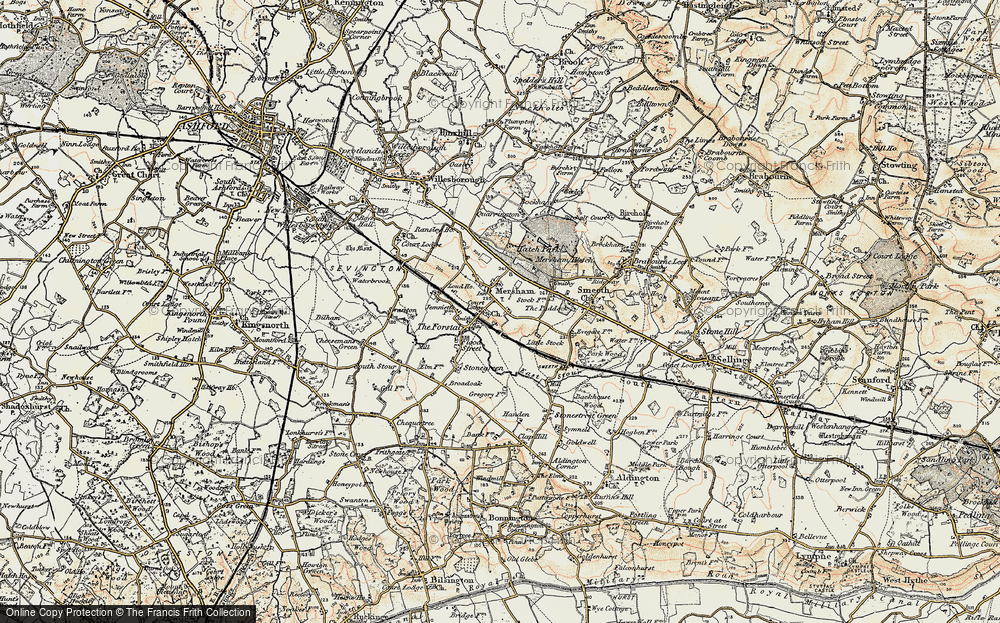 Mersham, 1897-1898