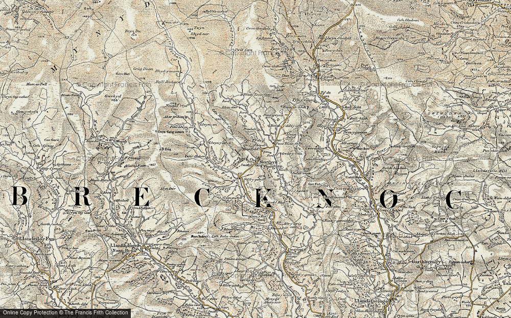 Merthyr Cynog, 1900-1902