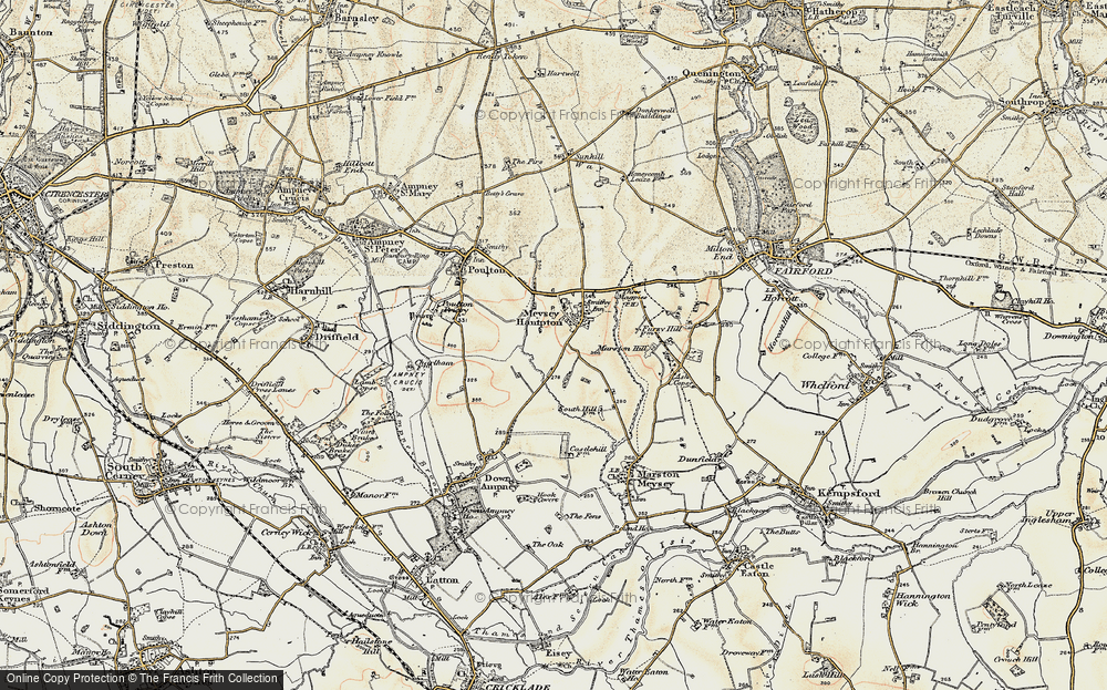 Meysey Hampton, 1898-1899