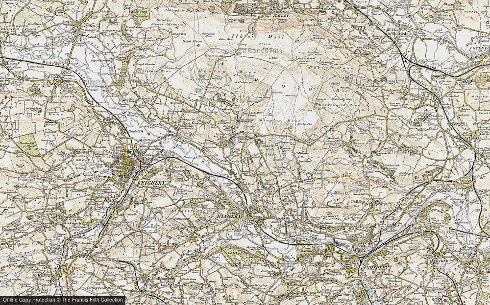 Old Map of Micklethwaite, 1903-1904 in 1903-1904