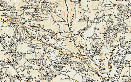Old map of Middle Assendon in 1897-1909