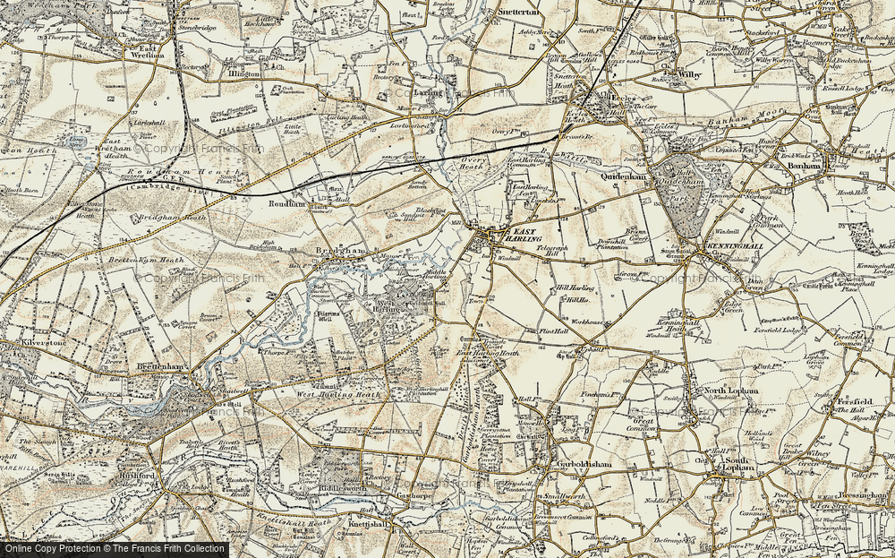 Middle Harling, 1901