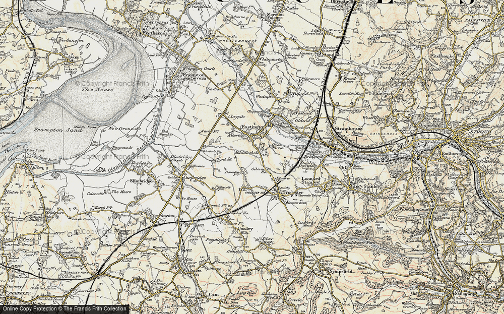 Old Map of Middle Street, 1898-1900 in 1898-1900