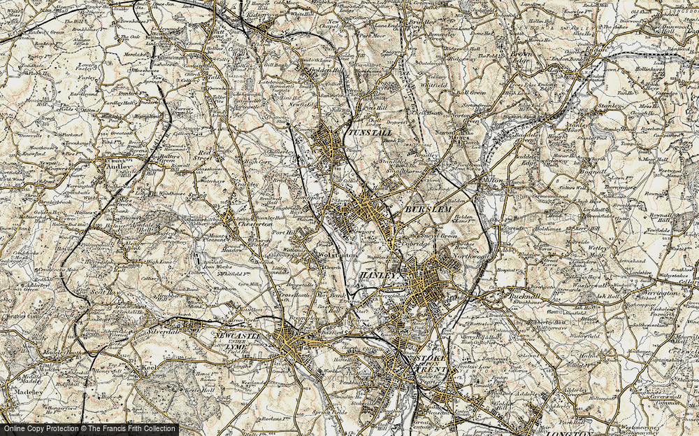 Old Map of Middleport, 1902 in 1902