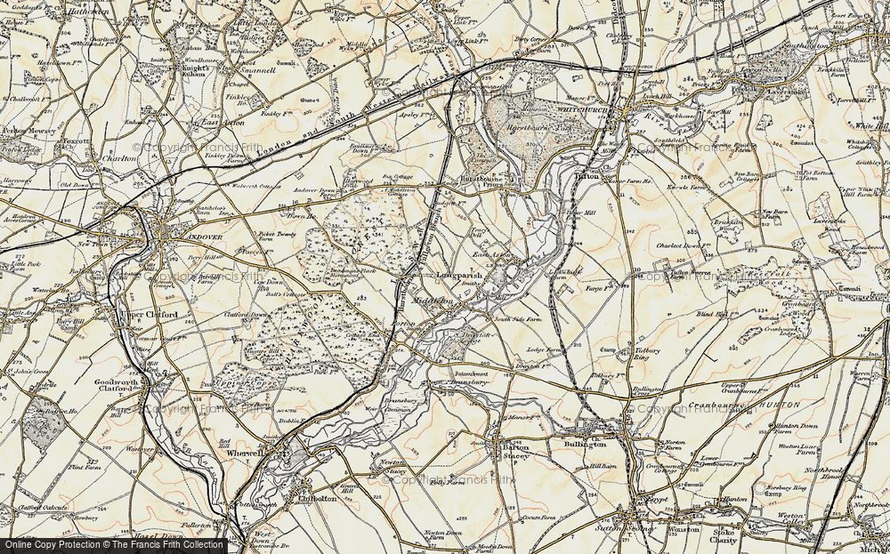 Old Map of Middleton, 1897-1900 in 1897-1900