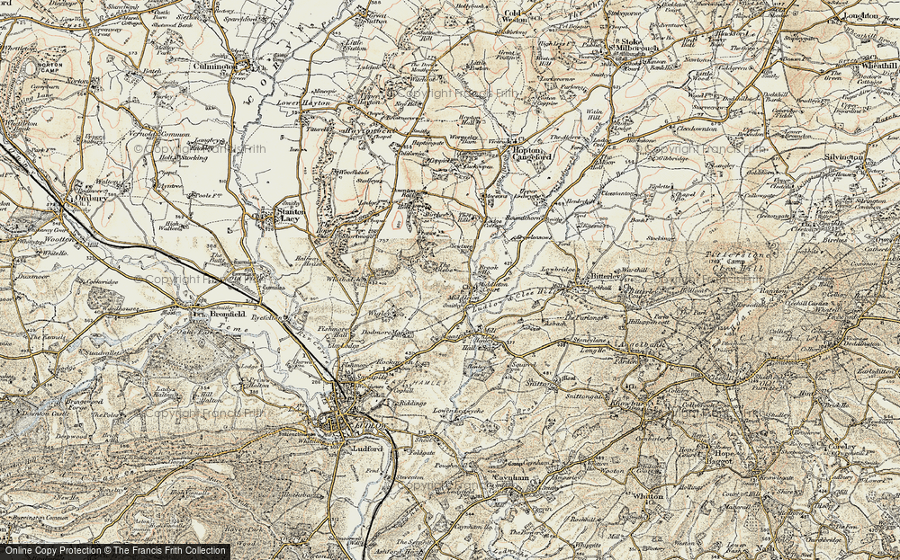Old Map of Middleton, 1901-1902 in 1901-1902